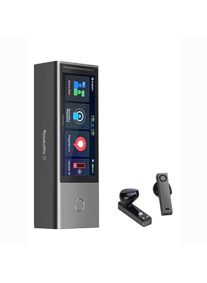 تايم كاتل X1 AI Interpreter Hub – Standalone Multilingual Real-Time Translator, 43 Language Support, Simultaneous Interpretation for Groups & One-on-One - Image 1